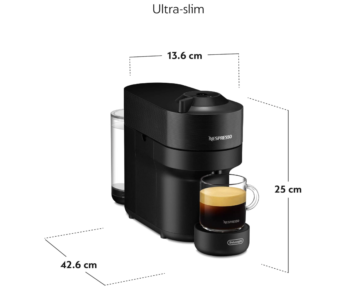Nespresso De'Longhi Vertuo Pop+Aeroccino