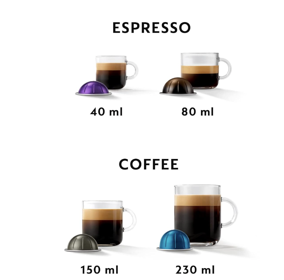 Nespresso De'Longhi Vertuo Pop+Aeroccino